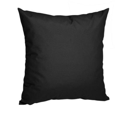 Almofada Decorativa Impermeável Antimofo Preto para Sofá Trama Original