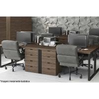 Gaveteiro p/ Escritório Frame F204 c/ 4 Gavetas Munique - Kappesberg