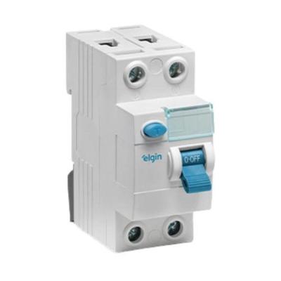 Disjuntor DR Bipolar 63A-30mA IDR para Instalações Elétricas Seguras Certificado Inmetro Elgin