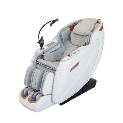 Poltrona Massageadora Atlas 3d com Tela Lcd Touch Pu Branco Gran Belo