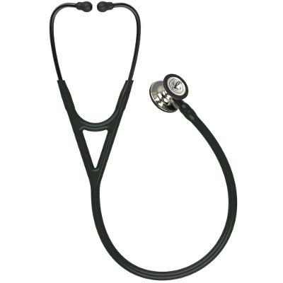 Estetoscópio Littmann Cardiology IV Preto com Champanhe Espelhado e Conector 6179