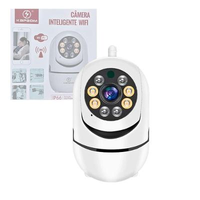 Câmera de Segurança Babá Eletrônica Wifi Kapbom KA-S065 Hd 1080p Giro 360 graus 