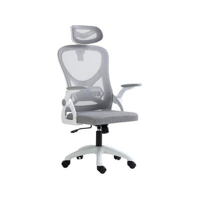 Cadeira de Escritório Office City G56 Executiva Tela Mesh Giratória Cinza Gran Belo