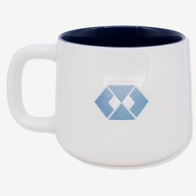 Caneca Office Profissões Administração de Cerâmica 500ml para Escritório Branco Zonacriativa