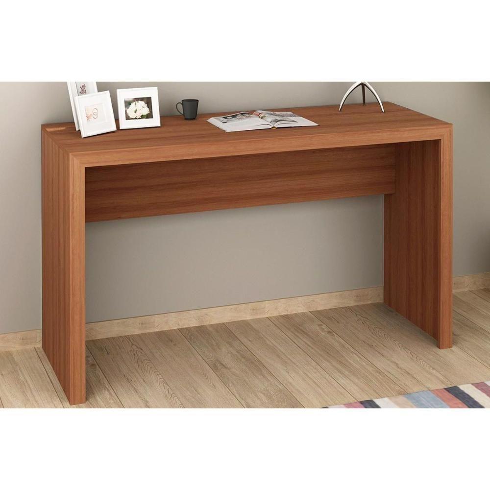 Mesa Escrivaninha Juvenil ME4135 Amêndoa - Tecno Mobili - 1