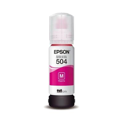 Refil de Tinta T504 Magenta 6K T504322-BR para Impressoras Epson Ecotank