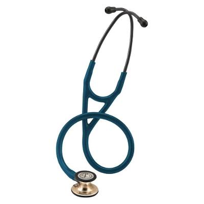 Estetoscópio Littmann Cardiology IV 6190 Azul Caribe com Champanhe Espelhado