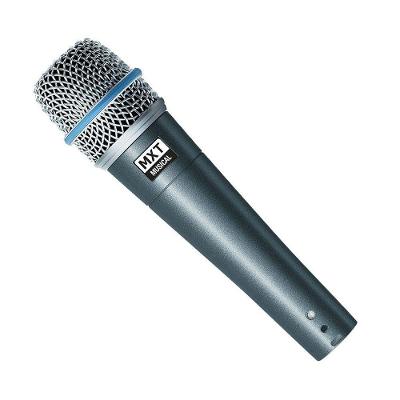 Microfone Dinâmico Profissional BTM-57A Cardióide Liga de Metal com Neodímio Grupo MXT