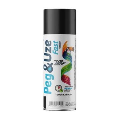 Spray Adesivo Alta Temperatura Peg & Uze Uso Industrial e Doméstico Preto Chesiquímica