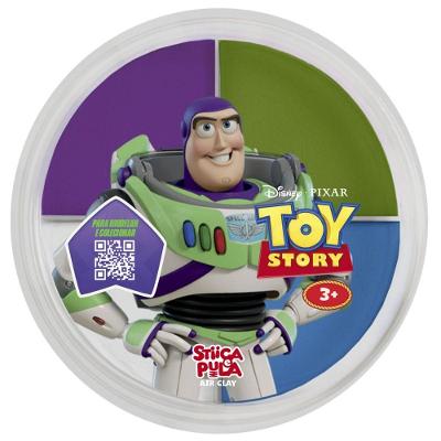 Massinha Infantil Stica e Pula Air Clay Toy Story Buzz Lightyear 20g Doce Brinquedo