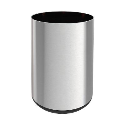 Lixeira Liguria 70L Aço Inox Acetinado Abertura Manual para Ambiente Comercial Tramontina