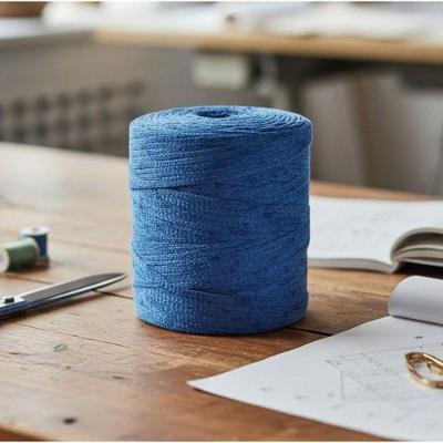Fio Náutico para Artesanato Fio Náutico Premium 100% Poliéster 5mm 500g Azul Mesclado 11