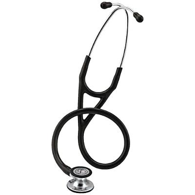 Estetoscópio Littmann Cardiology IV 6177 para Ausculta Profissional Preto com Prata Espelhado