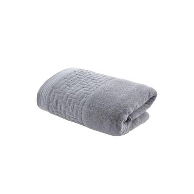 Toalha de Rosto Super Soft Geométrico 50cmx70cm Misto Alta Absorção Cinza Corttex