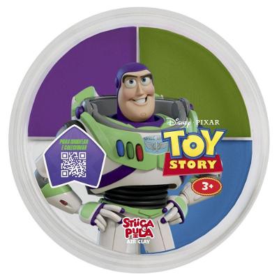 Massinha Infantil Stica e Pula Air Clay Toy Story Woody 20G Que Estica e Pula Doce Brinquedo