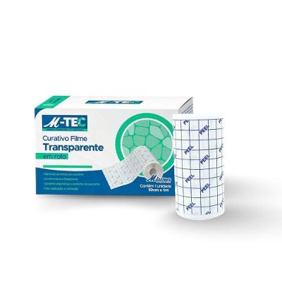 Curativo Filme Transparente em Rolo Missner M-Tec para Feridas e Tatuagens 10cm Vendido por Metro