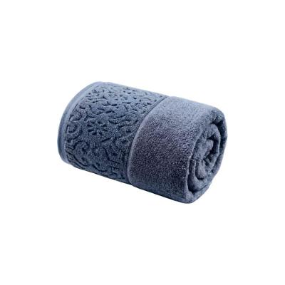 Toalha de Rosto Super Soft Arabesco 50cmx70cm Macia Azul Corttex