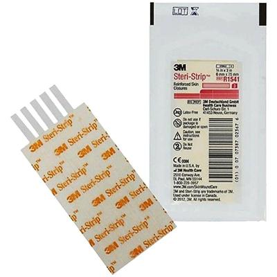 Sutura Adesiva Estéril para Pele 3M Brasil Steri-strip 1541 Micropore 0,6x7,5cm Envelope com 3