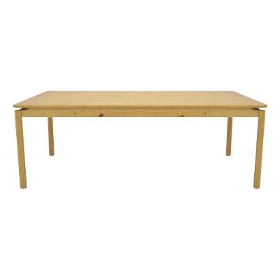 Mesa de Jantar Zelda Retangular Madeira Taeda 220cm Natural-Voss Gran Belo