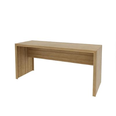 Mesa para Escritório Reta ME4109 MDP 163cm Amêndoa Gran Belo