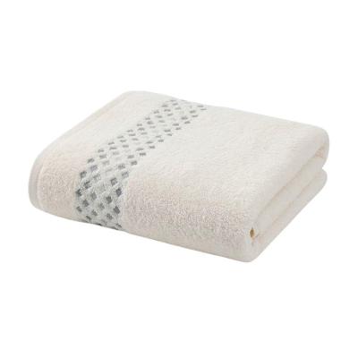 Toalha de Banho Aurora 70cm X 1,35m Algodão Alta Absorção Creme Döhler