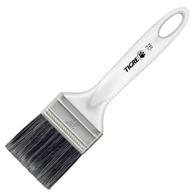 Trincha Multiuso Sintética 2.1-2 60723010 Uso Geral Filamento Sintético Gris Cabo Plástico Branco