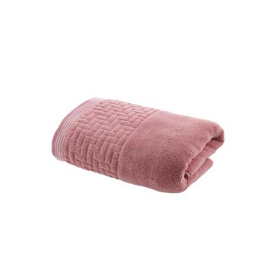 Toalha de Rosto Super Soft Geométrico 50cmx70cm Misto Macio Rosa Corttex