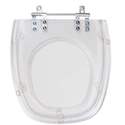Assento Sanitário Avant Plus Convencional para Bacia Incepa 6L Transparente Pontto Lavabo