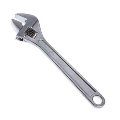 Chave Inglesa Ajustável 8 Polegadas 200mm em Aço Cromado Prateado Startools