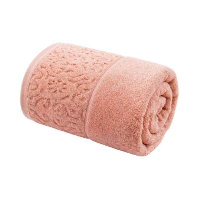 Toalha de Banho Super Soft Arabesco 70cmx1,40m Macia Rosa Corttex