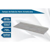 Módulo Cozinha Henn Americana Tampo p/ Balcão  120cm Calcare - 3