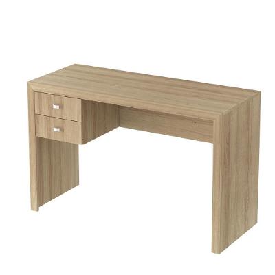 Mesa para Escritório Home Office ME4123 2 Gavetas MDP 117cm Amêndoa Gran Belo
