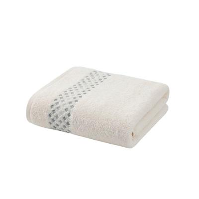 Toalha de Rosto Aurora 50cmx80cm Algodão 440g-m2 Creme Döhler