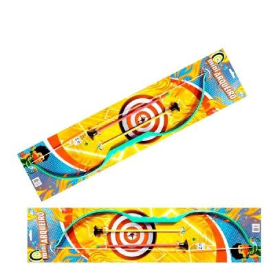 Arco e Flecha Infantil Mini Arqueiro 0289 em Plástico Resistente para Crianças Mini Toys