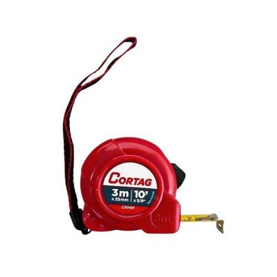 Trena de Aço 3 Metros X 16mm Abs em Blister para Medição Profissional Cortag