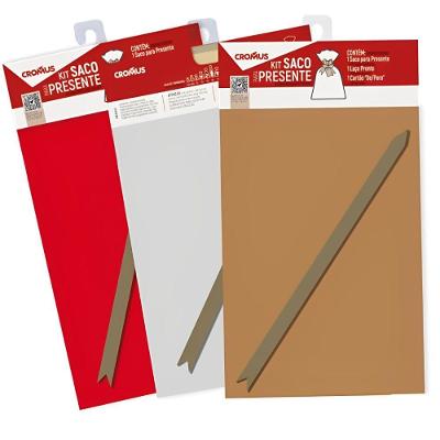 Saco de Presente Liso Autosserviço 45x59cm Kit 1 Unidade Colorido Cromus