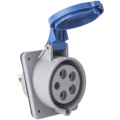 Tomada de Embutir 3P+N+T 32A 220-250V Ip44 Industrial e Comercial Tramontina