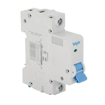 Disjuntor Monopolar 6kA 63A Branco para Instalação Elétrica Segura com Certificação Inmetro Elgin