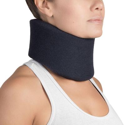 Colar Cervical de Espuma Leve Mercur para Estabilização da Postura Azul Tamanho g