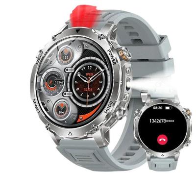 Relógio Smartwatch Militar Masculino Uso Externo à Prova D'água Cinza Lige
