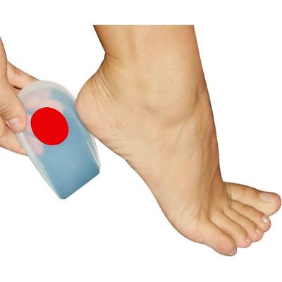Calcanheira de Silicone Ortho Pauher Silisporte Ref 1012 para Esporão Par Tamanho P 33 a 36