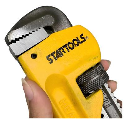 Chave Grifo Profissional 10 Polegadas Ajustável Cabo Emborrachado Aço Startools