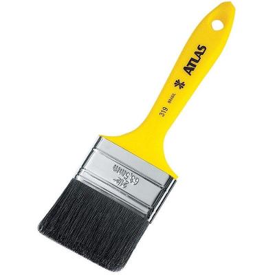 Pincel para Pintura 319-9 Médio 4 para Esmaltes Sintéticos e Tintas a Óleo Amarelo Atlas