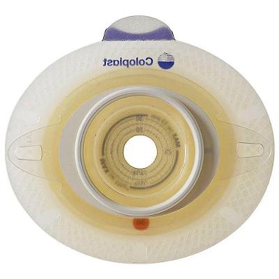 Placa Adesiva para Estomia Coloplast Sensura Xpro Convex Light 11015 para Estoma Plano 40mm
