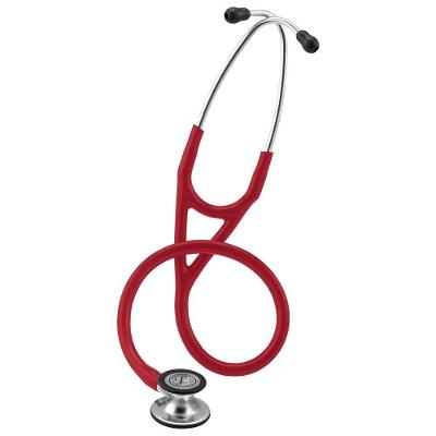 Estetoscópio Littmann Cardiology IV 6170 Vinho com Prata Espelhado Profissional