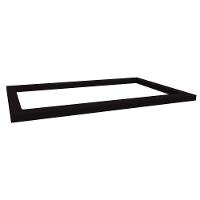 Módulo Cozinha Kappesberg Maxxi Tampo S417 80cm p/ Cooktop Preto - 1