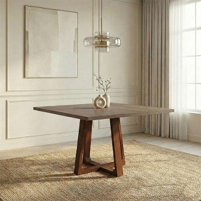 Mesa de Jantar Isabela 4 Lugares Retangular Tampo Freijó 120cm Mel Ideal Decor