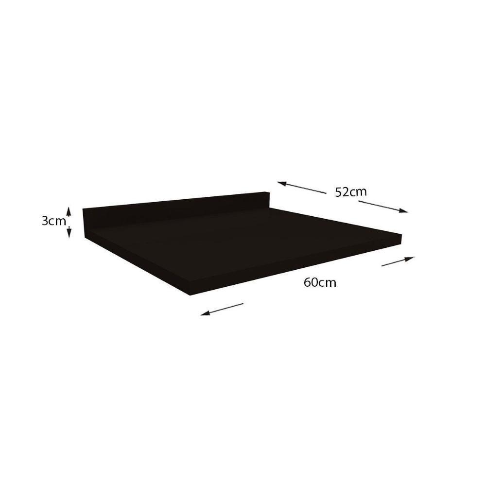 Módulo Cozinha Kappesberg Maxxi Tampo p/ Balcão S510 60cm Preto - 3