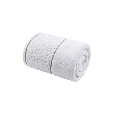 Toalha de Rosto Super Soft Arabesco 50cmx70cm Misto Branco Corttex