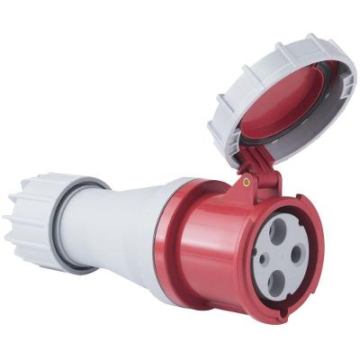 Tomada de Acoplamento Industrial 2P+T 125A 380-415V 6H Ip67 Tramontina